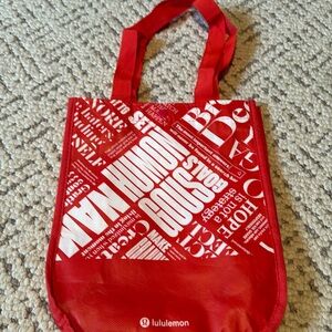 Lululemon small shopping bag